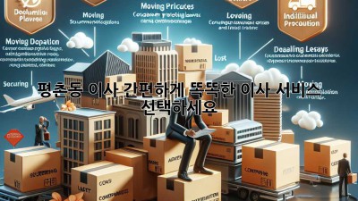 평촌동 이사 간편하게? 똑똑한 이사 서비스 선택하세요!